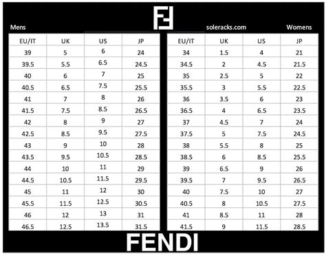 fendi dress size chart.